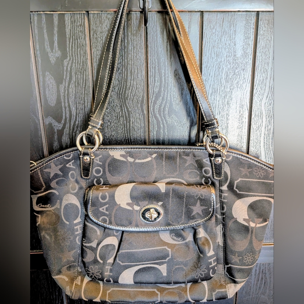 Coach LEAH Shoulder Bag with Turnlock Pocket